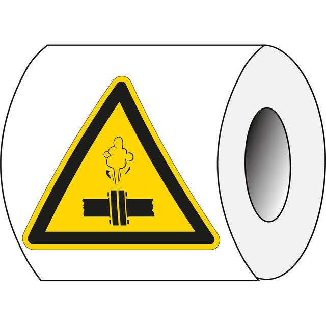 Sicherheitsetiketten auf Rolle - Warnschilder