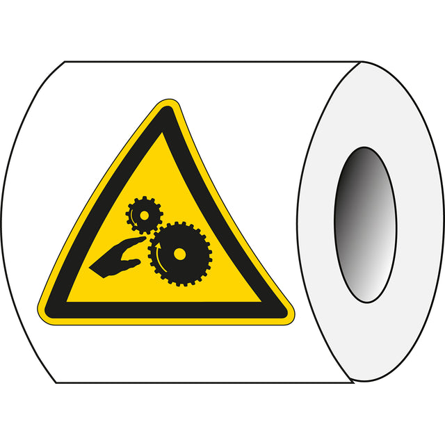 Sicherheitsetiketten auf Rolle - Warnschilder