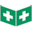 Fahnen- und Winkelschilder - Erste Hilfe