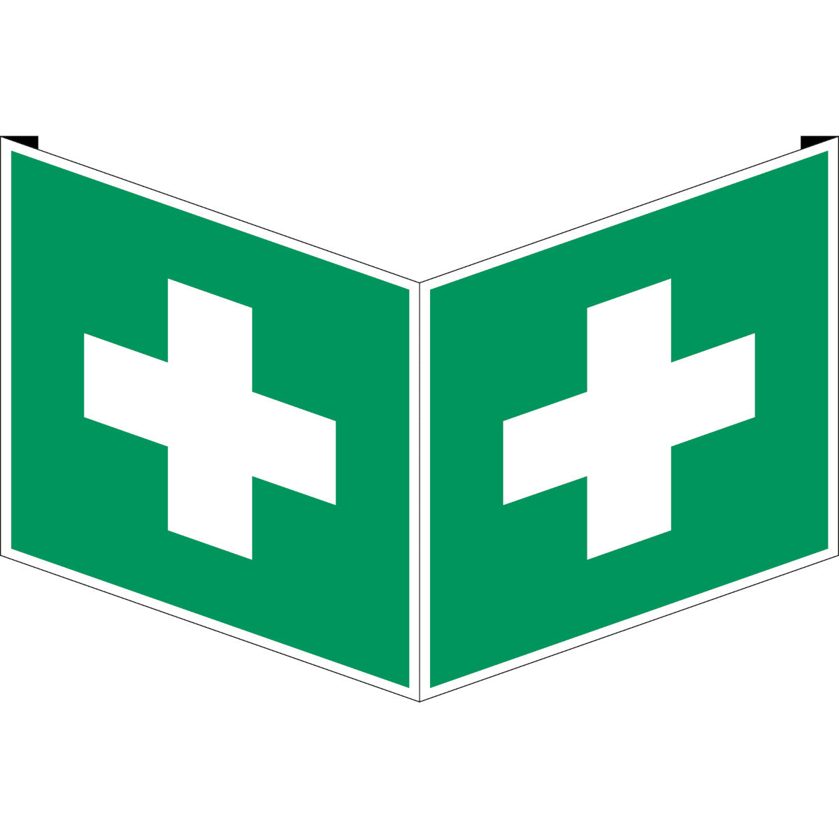 Fahnen- und Winkelschilder - Erste Hilfe