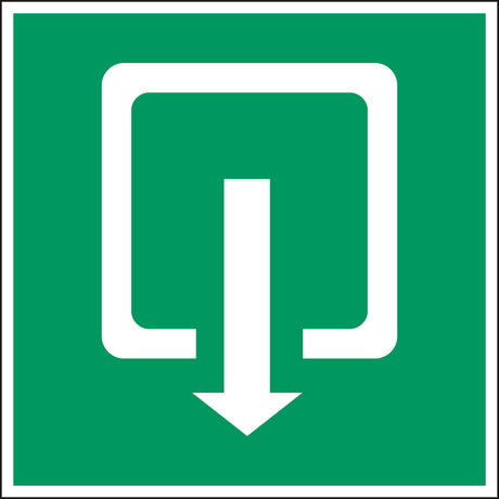 Fluchtwegkennzeichnung - Ausgang
