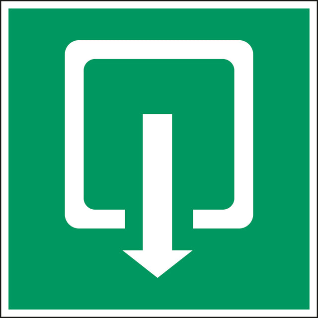 Fluchtwegkennzeichnung - Ausgang