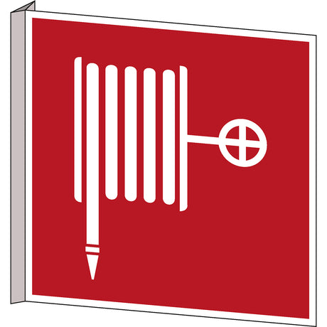 Fahnen- und Winkelschilder - Löschschlauch