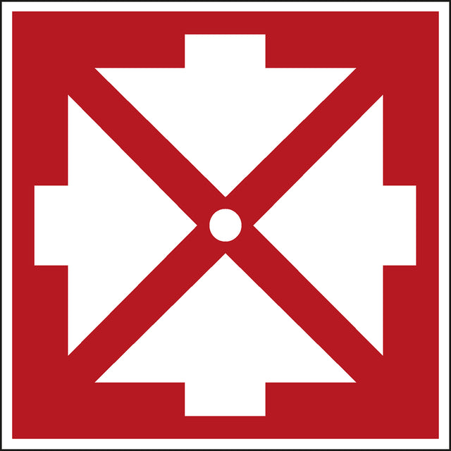 Brandschutzkennzeichnung - Sammelstelle