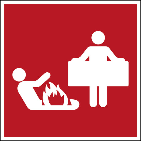Brandschutzkennzeichnung - Löschdecke