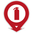 Brandsicherheitspiktogramm – Feuerlöscher