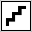 Hinweisschilder - Treppen