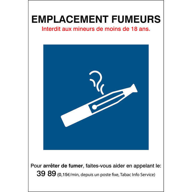 Informationsschild – E-Zigaretten erlaubt