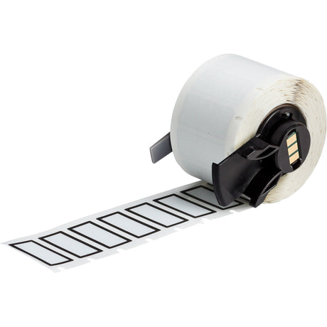 Metallisierte Polyester-Etiketten mit matter Oberfläche und besonders starker Klebkraft für M610, M611, BMP61, M710 (mit Medienadapter) und BMP71 (mit Medienadapter)