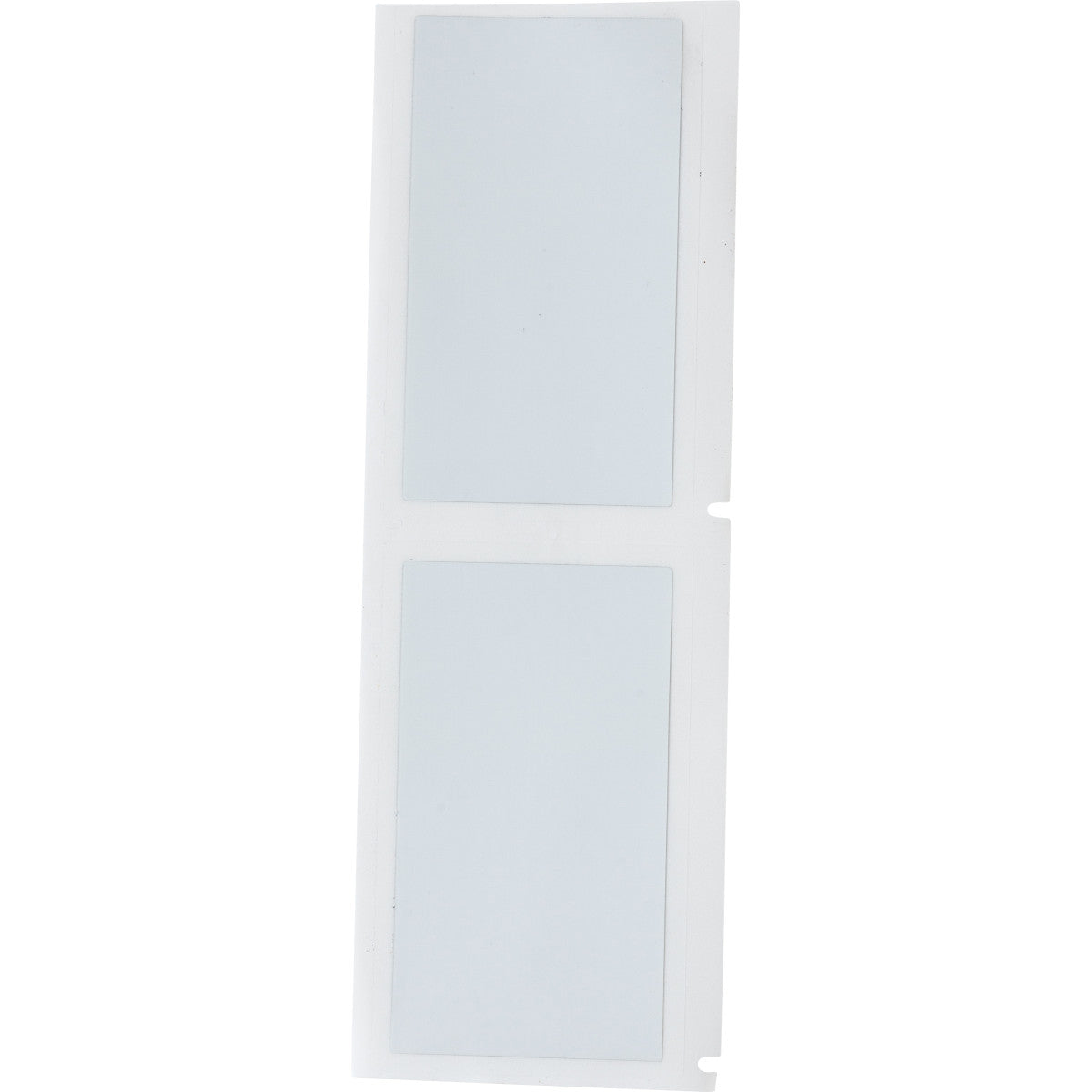 Graue Etiketten aus metallisiertem Polyester mit matter Oberfläche für M610, M611, BMP61, M710 (mit Medienadapter) und BMP71 (mit Medienadapter)