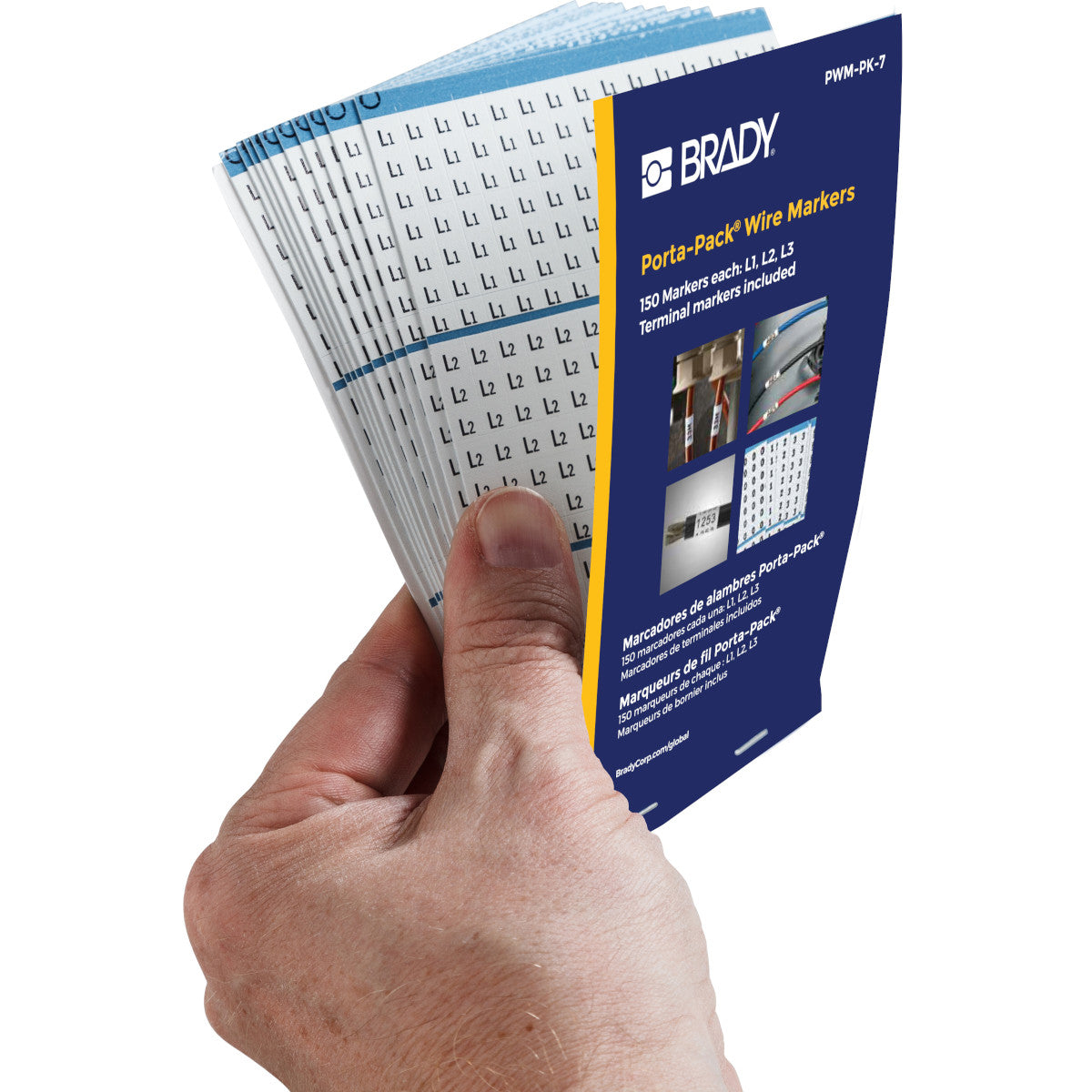 Porta-Pack Hefte mit Kabelkennzeichnungsetiketten