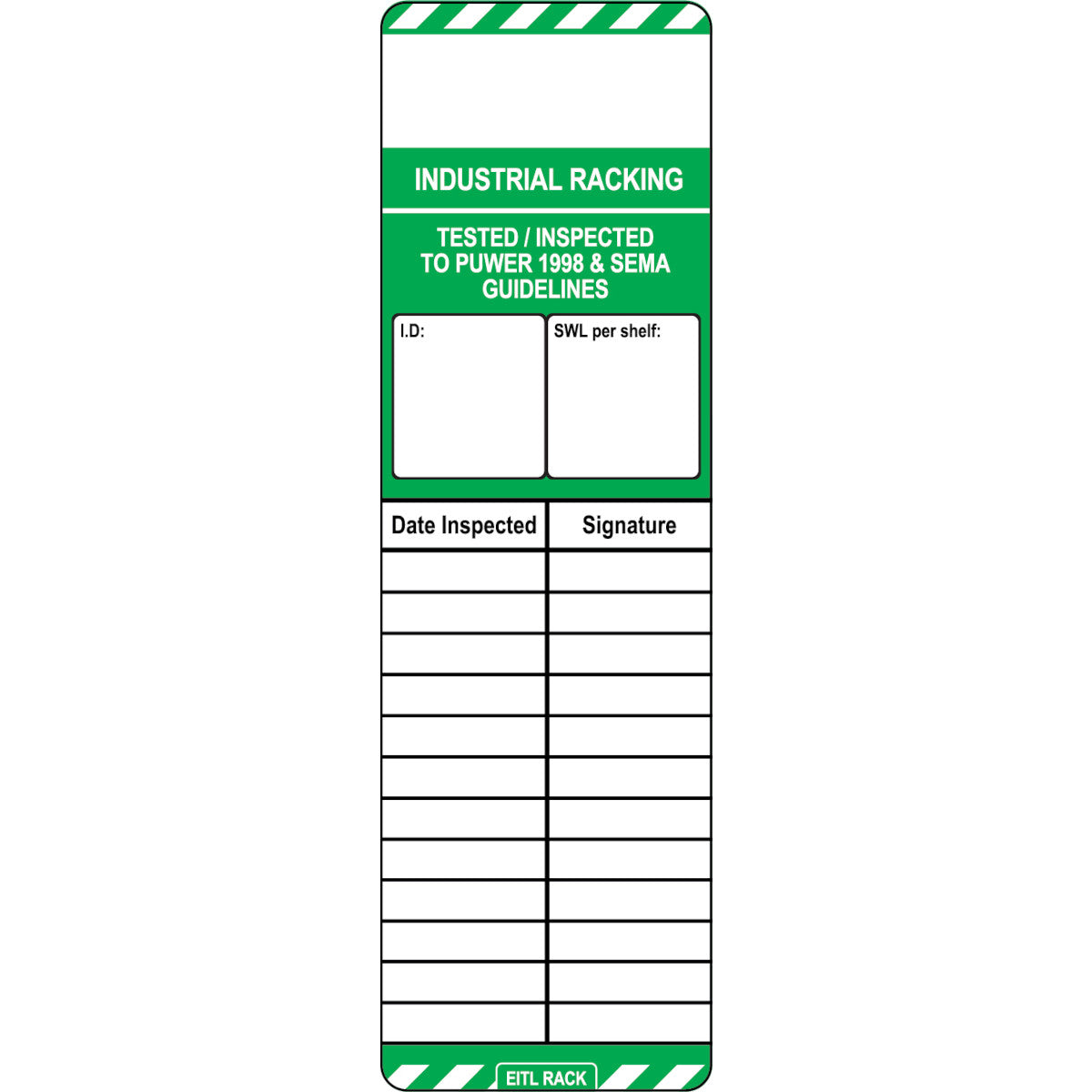 Shelf inspection kits (small)