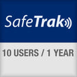 SafeTrak-Abonnement für den Zugriff auf das Cloudsystem für bis zu 10 Anwender für 1 Jahr
