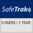 SafeTrak-Abonnement für den Zugriff auf das Cloudsystem für bis zu 5 Anwender für 1 Jahr