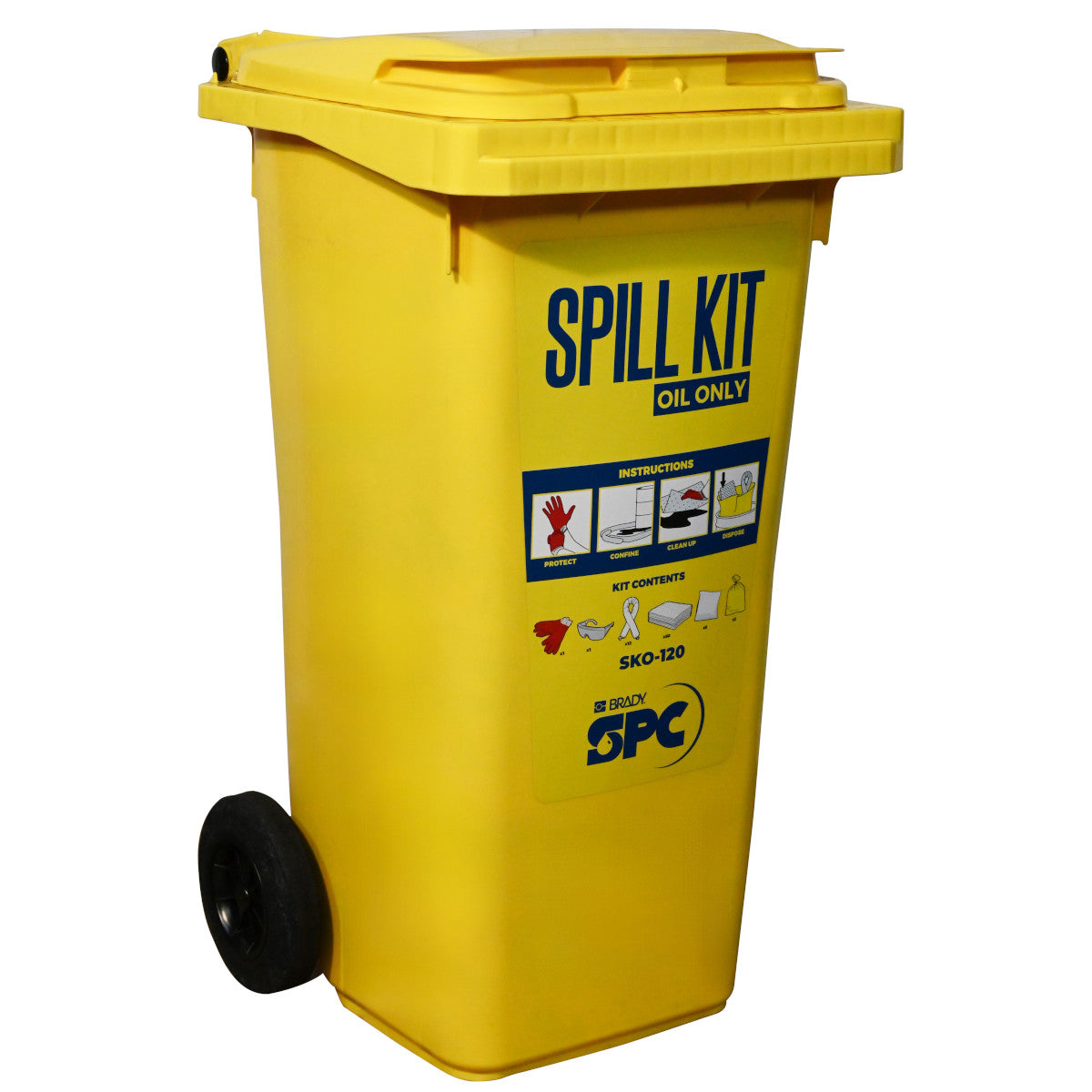 ENSEMBLE DE POUBELLES MOBILES, à reliure à huile