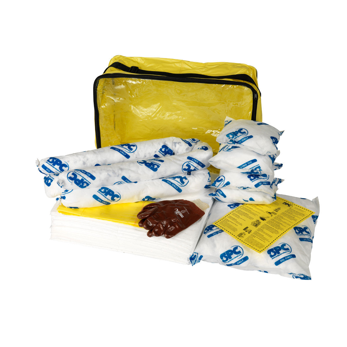 Large ADR emergency kit, oil-binding, 63 liters