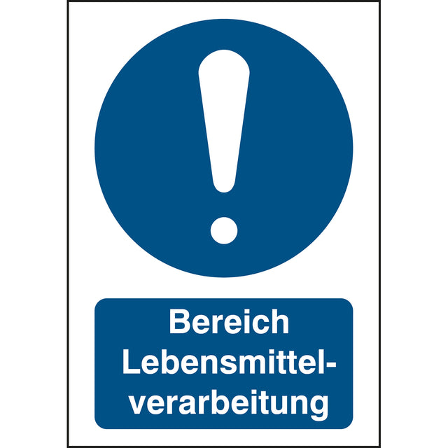 ISO Sicherheitskennzeichnung - Bereich Lebensmittelherstellung