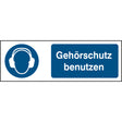 ISO Sicherheitskennzeichnung - Gehörschutz benutzen