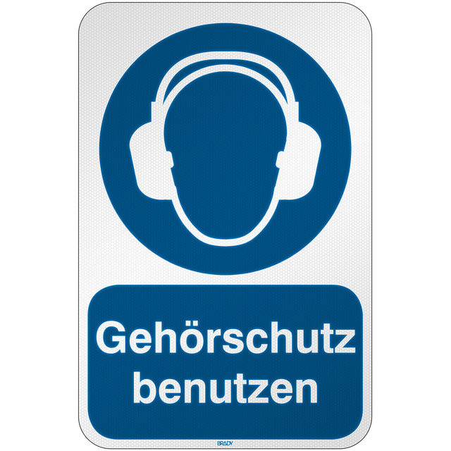 ISO Sicherheitskennzeichnung - Gehörschutz benutzen