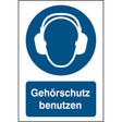 ISO Sicherheitskennzeichnung - Gehörschutz benutzen