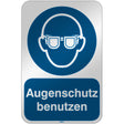 ISO Sicherheitskennzeichnung - Augenschutz benutzen