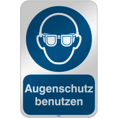 ISO Sicherheitskennzeichnung - Augenschutz benutzen