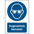 ISO Sicherheitskennzeichnung - Augenschutz benutzen