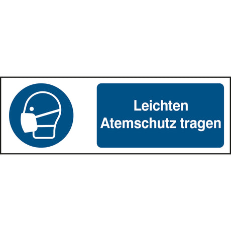 ISO Sicherheitskennzeichnung - Maske benutzen