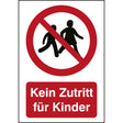 ISO Sicherheitskennzeichnung - Kinder verboten