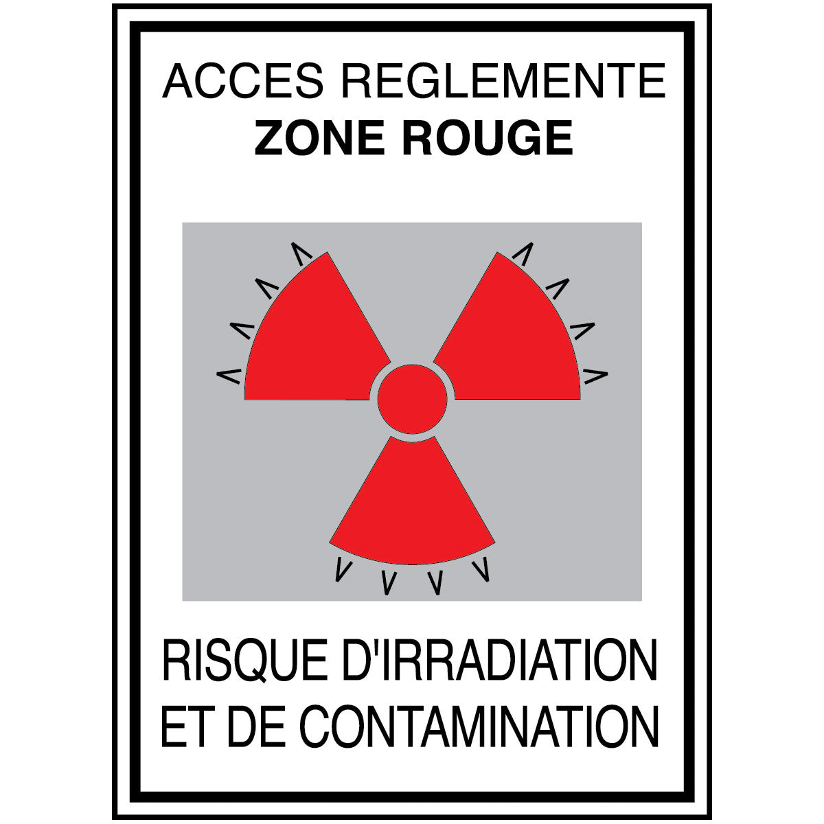 Irradiation and contamination risk (francophone product)