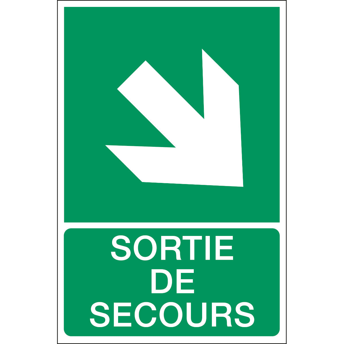 Photoluminescent safety signs