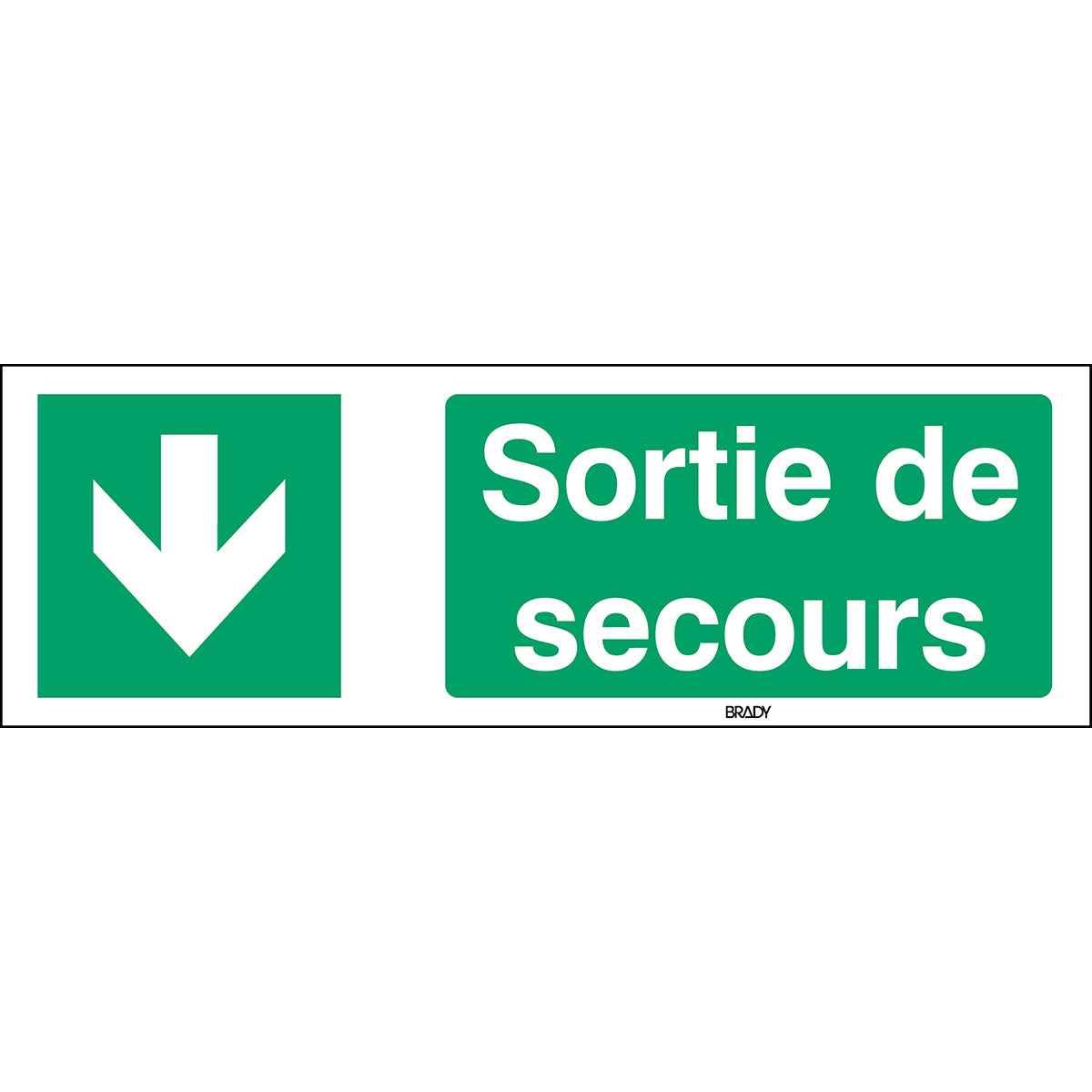 Notausgang – Sicherheitsschild