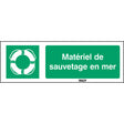 ISO-Sicherheitsschild – Wasserrettungsgeräte