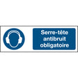ISO Sicherheitskennzeichnung - Gehörschutz benutzen