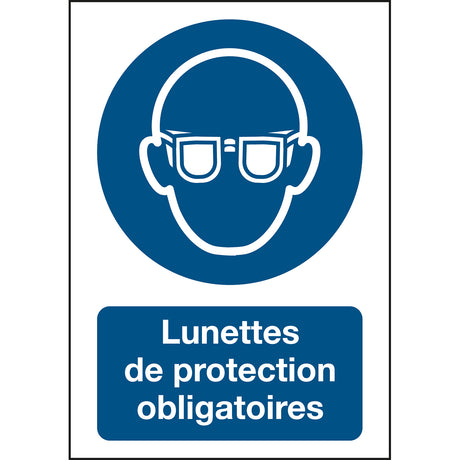 ISO Sicherheitskennzeichnung - Augenschutz benutzen