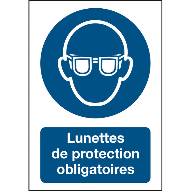 ISO Sicherheitskennzeichnung - Augenschutz benutzen