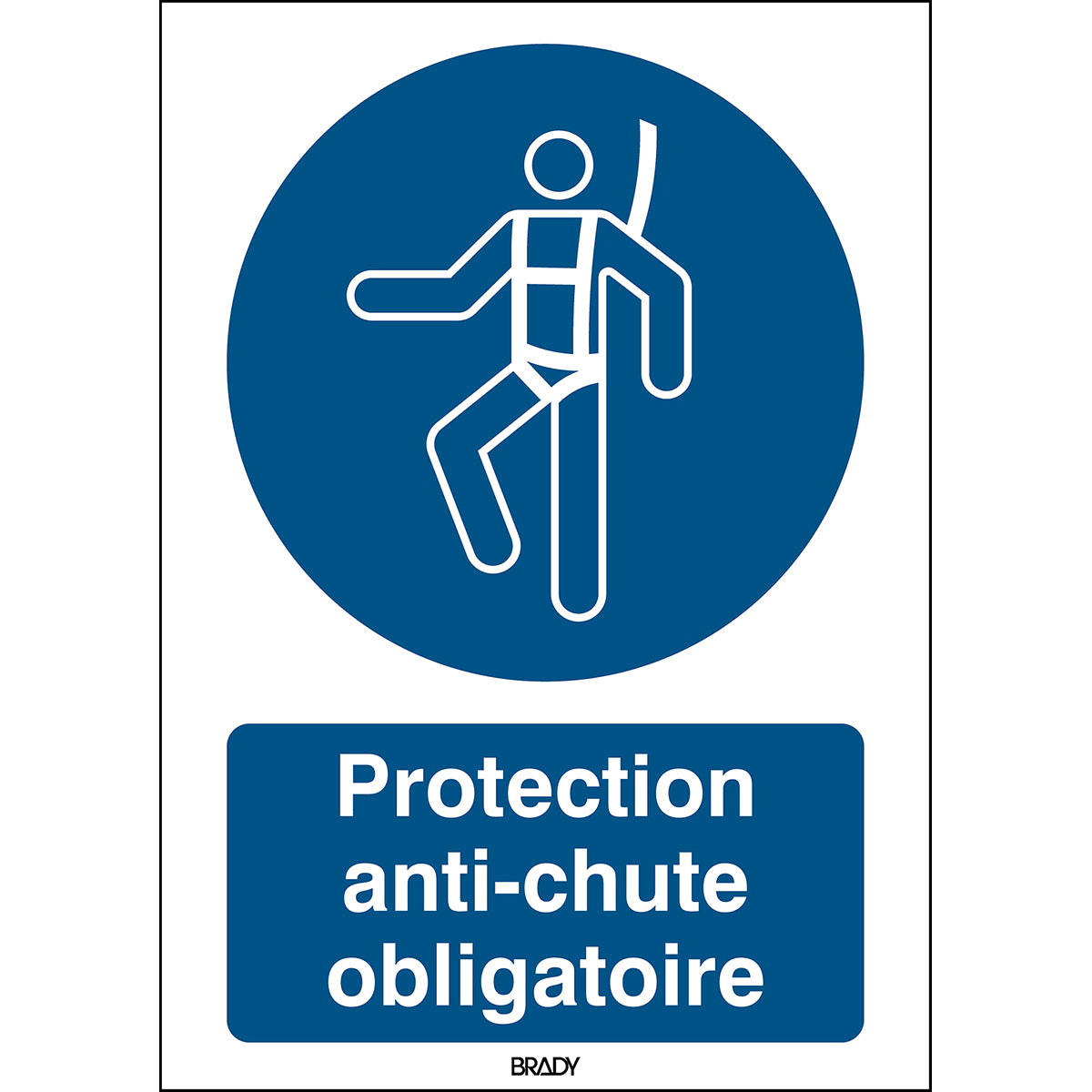 Sicherheitsgeschirr benutzen – ISO 7010