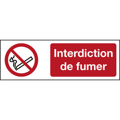 ISO Sicherheitskennzeichnung - Rauchen verboten