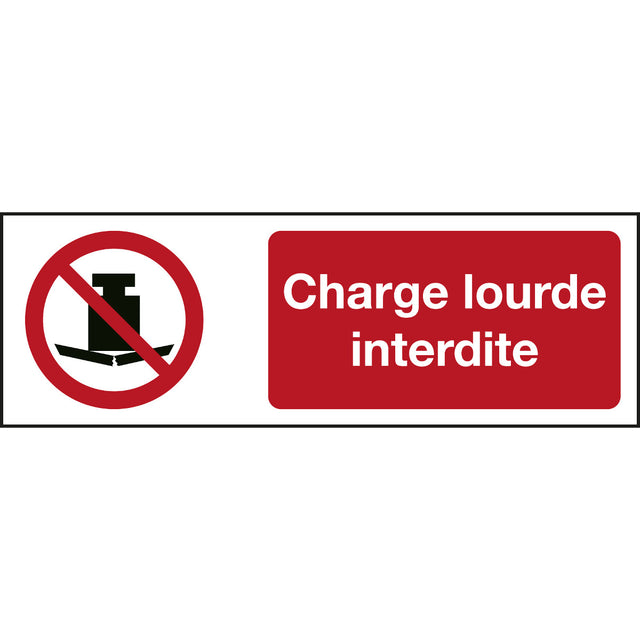 ISO Sicherheitskennzeichnung - Nicht belasten