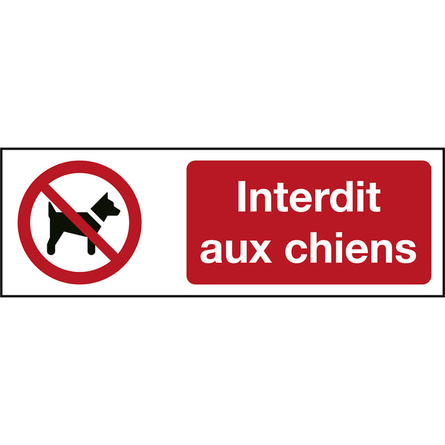 ISO Sicherheitskennzeichnung - Mitführen von Tieren verboten