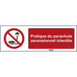 ISO Sicherheitskennzeichnung - Parasailing verboten