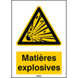 Warnung; explosionsgefährliche Stoffe – ISO 7010