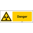 Warnung; radioaktive Stoffe oder ionisierende Strahlen – ISO 7010