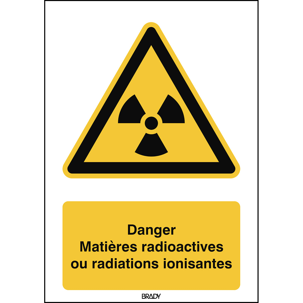 Signalisation ISO 7010 - Danger (produit francophone)