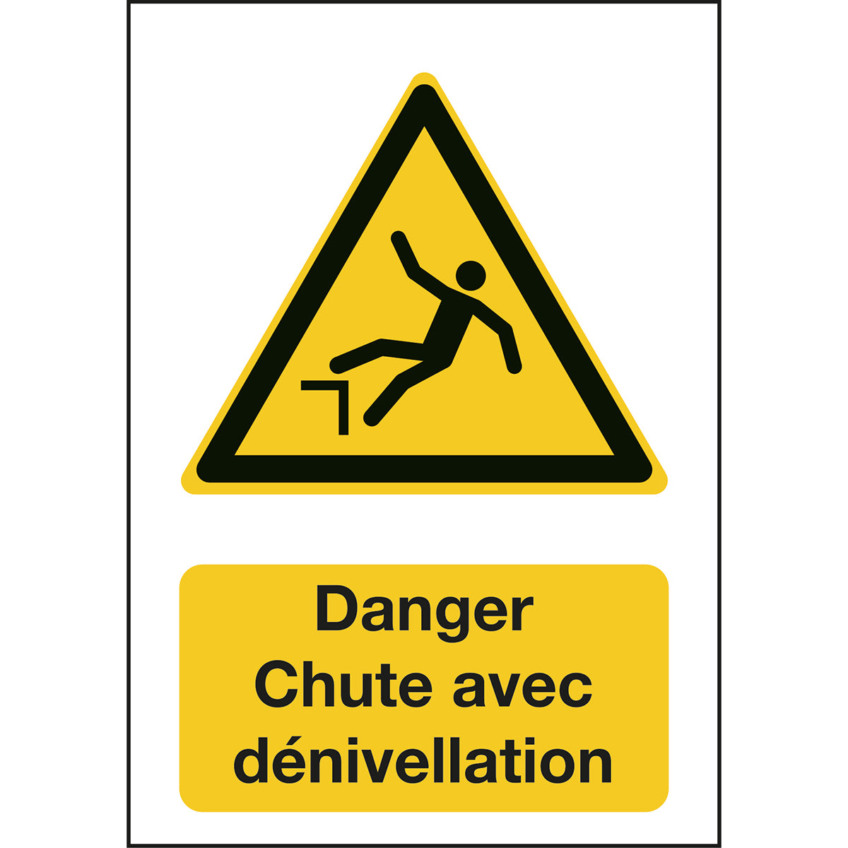 Signaling ISO 7010 - Danger (francophone product)