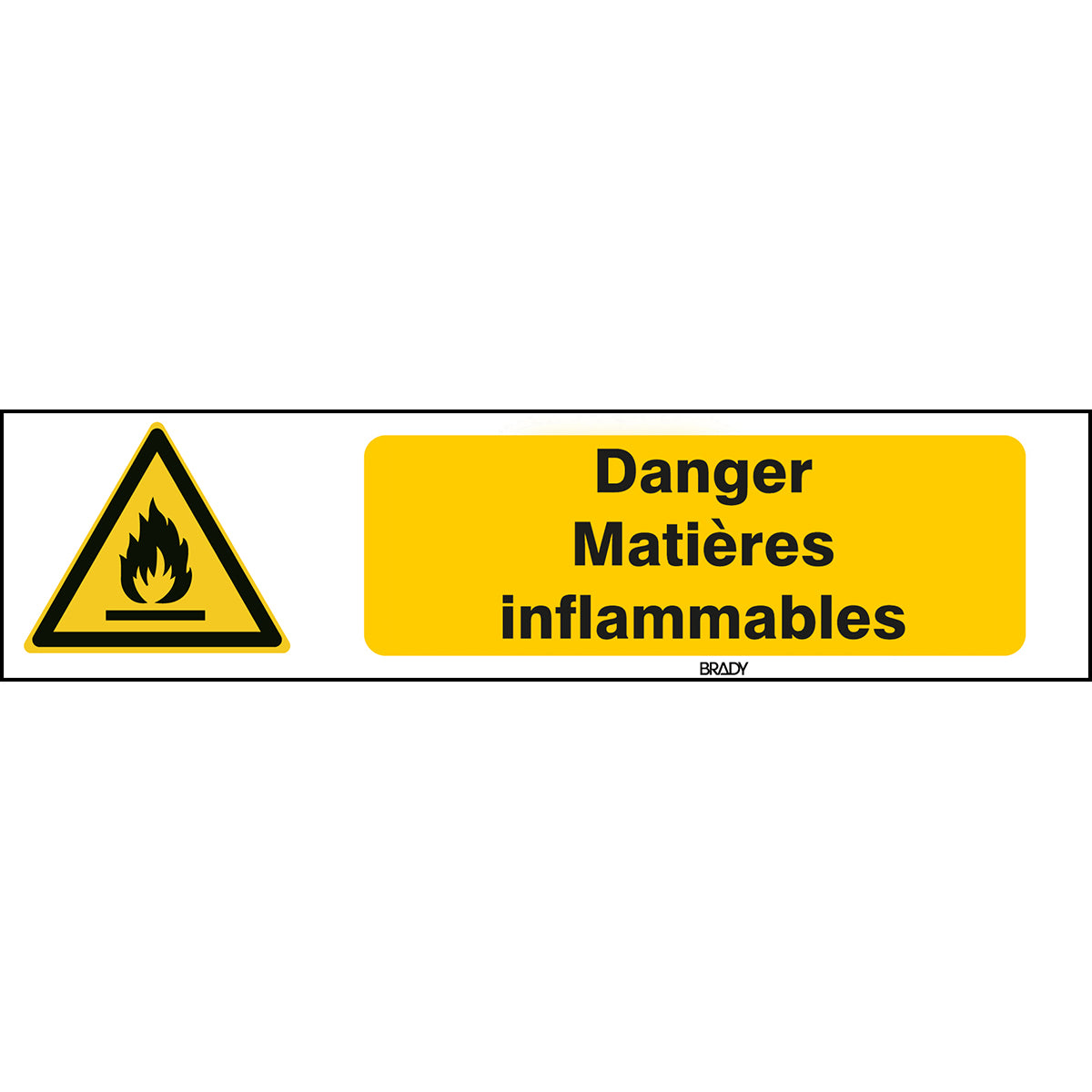 Signaling ISO 7010 - Danger (francophone product)