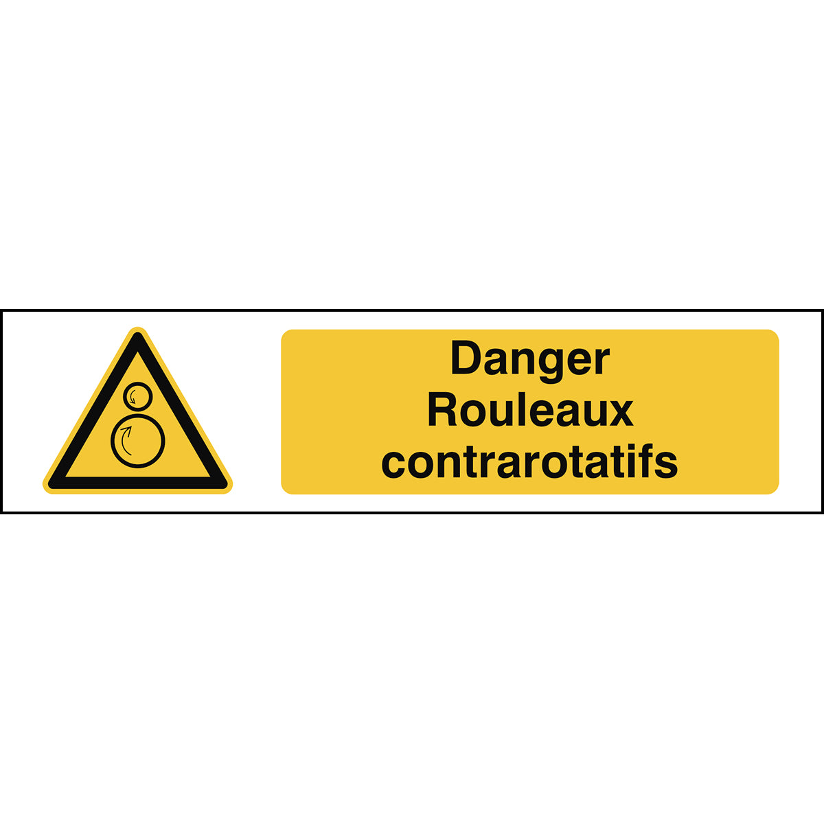 Signaling ISO 7010 - Danger (francophone product)