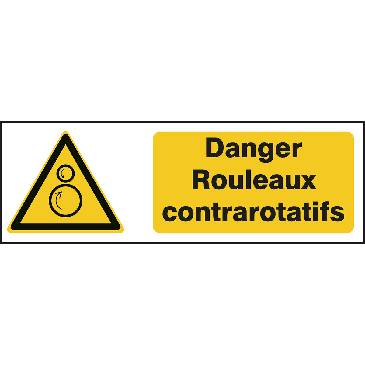 Signaling ISO 7010 - Danger (francophone product)