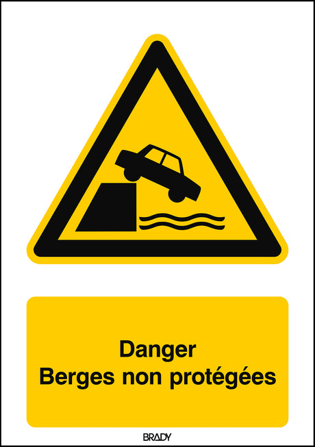 ISO Sicherheitskennzeichnung - Warnung Ungeschützten Kanten