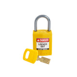 SafeKey Compact Nylon-Vorhängeschlösser mit Aluminiumbügel für Lockout-Anwendungen